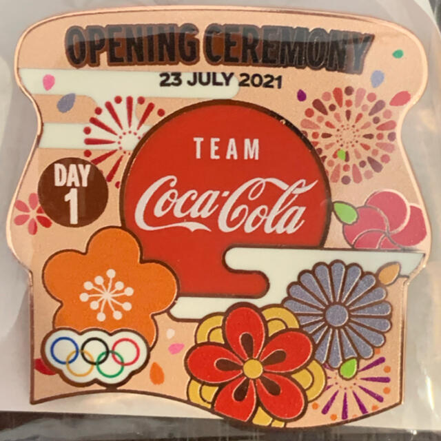 コカコーラデイピン 東京2020オリンピックオープニングセレモニー | フリマアプリ ラクマ