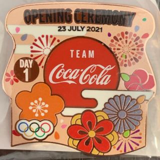 コカコーラデイピン 東京2020オリンピックオープニングセレモニー