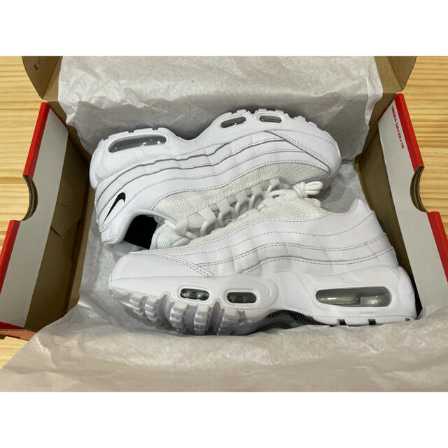 エアマックス95 WHITE/ BLACK