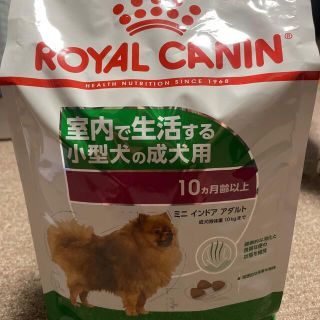 ロイヤルカナン(ROYAL CANIN)のロイヤルカナン  室内犬　ミニ　アダルト(ペットフード)