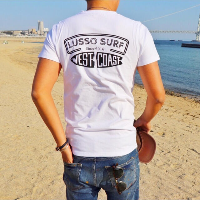 Ron Herman(ロンハーマン)の西海岸スタイル☆LUSSO SURF ウェストコーストTシャMサイズ☆RVCA メンズのトップス(Tシャツ/カットソー(半袖/袖なし))の商品写真