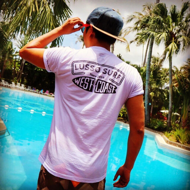 Ron Herman(ロンハーマン)の西海岸スタイル☆LUSSO SURF ウェストコーストTシャMサイズ☆RVCA メンズのトップス(Tシャツ/カットソー(半袖/袖なし))の商品写真