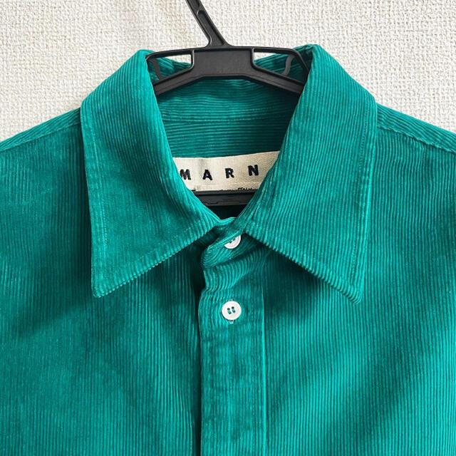 Marni(マルニ)のMARNI 20ss クロップドコーデュロイシャツ メンズのトップス(シャツ)の商品写真