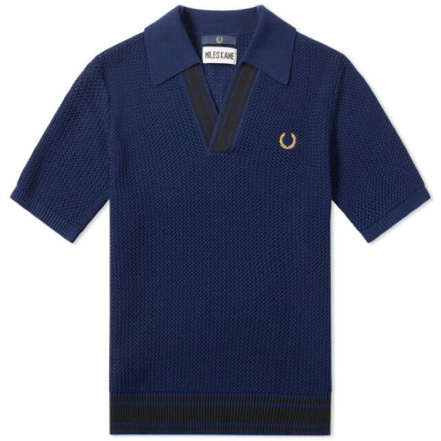 FRED PERRY(フレッドペリー)のフレッドペリ　ニットポロシャツ　miles kane メンズのトップス(ポロシャツ)の商品写真