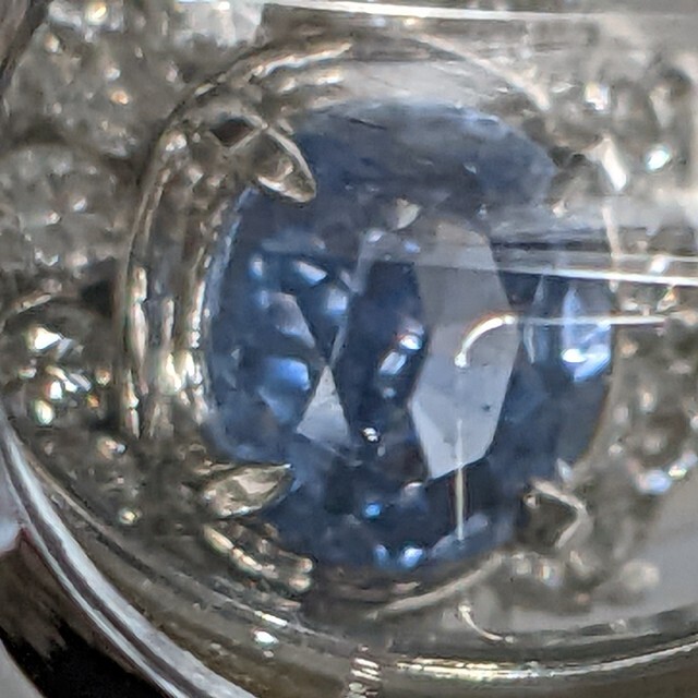 ジュエリーマキ　サファイア　プラチナ　リング　ダイヤモンド 9