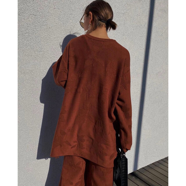 最終値下!セットアップAmeri ROTY LACE UP KNIT