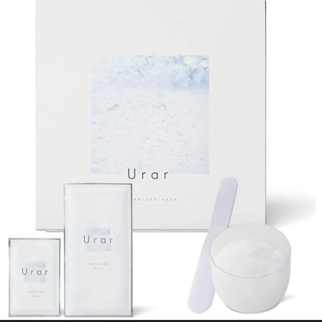 Urar (ユレイル) スパークリングパック 炭酸パック コスメ/美容のスキンケア/基礎化粧品(パック/フェイスマスク)の商品写真