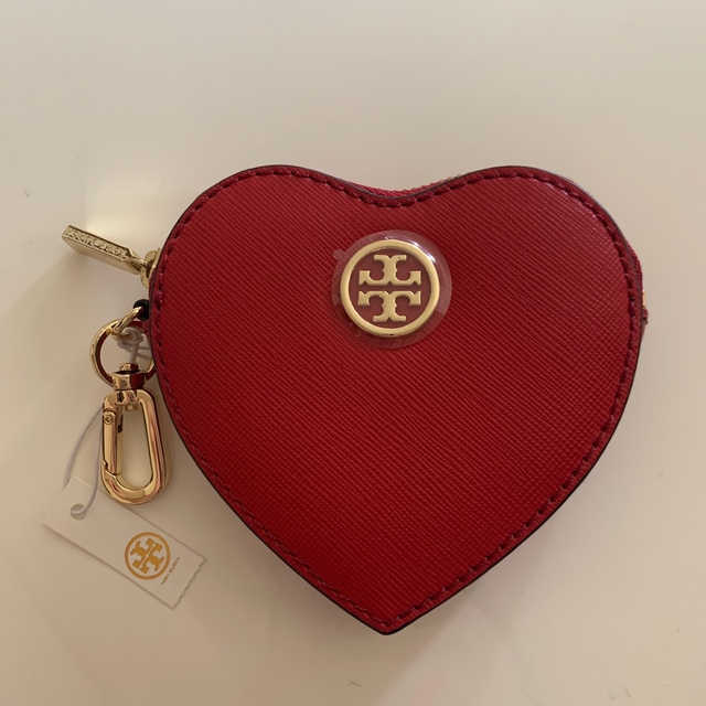 【新品未使用】Tory Burch トリーバーチ　ハート　コインケース