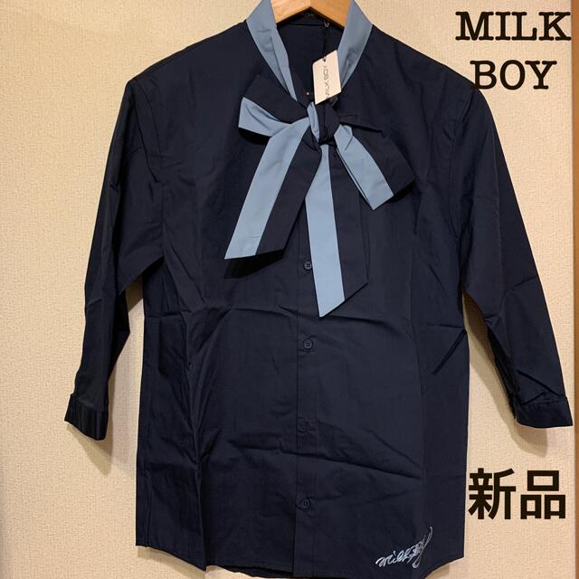 【新品】MILK BOY 7分袖シャツ | フリマアプリ ラクマ