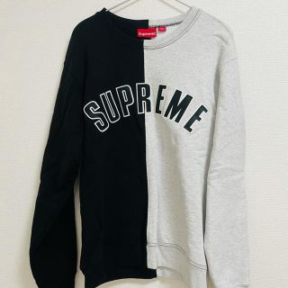 シュプリーム(Supreme)のsupreme ツートンカラー スウェット(スウェット)