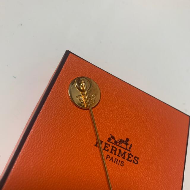 HERMES エルメス セリエ ピンブローチ ネクタイピン ラペルピン