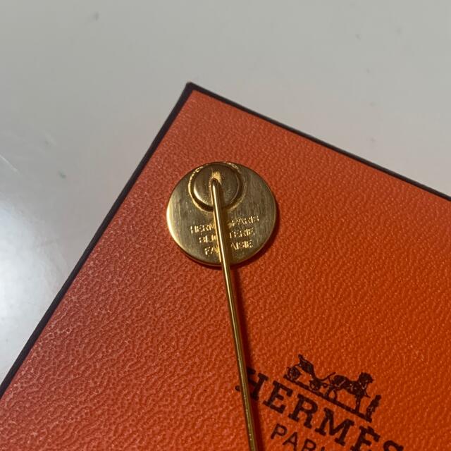 楽天最安値に挑戦】 HERMES - Hermes エルメス ラペルピン ネクタイ