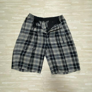 COOTIE - COOTIE Linen Check 2 Tuck Easy Shortsの通販 by カーニ's