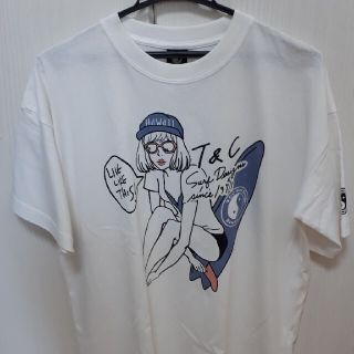 タウンアンドカントリー(Town & Country)の【新品未使用】T&C surf(タウカン)アートプリントビッグTシャツMサイズ(Tシャツ/カットソー(半袖/袖なし))