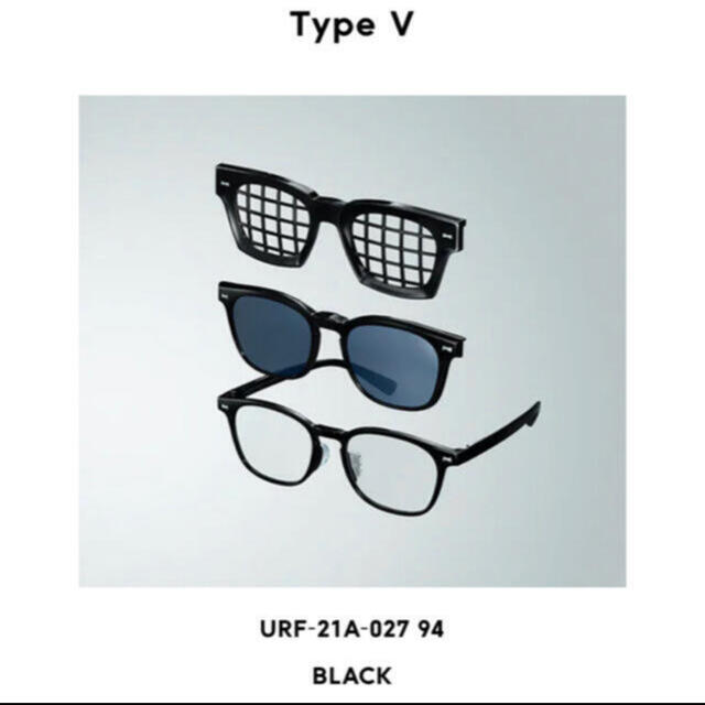 GDC(ジーディーシー)のJINS SUN VERDY Type D BLACK コラボ　サングラス メンズのファッション小物(サングラス/メガネ)の商品写真