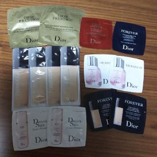 ディオール(Dior)のDior  リキッドファンデーション  乳液 化粧下地 美容液 メイク落とし(サンプル/トライアルキット)