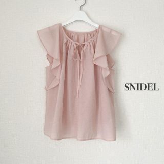 スナイデル(SNIDEL)のSNIDEL スナイデル　ノースリーブブラウス(シャツ/ブラウス(半袖/袖なし))