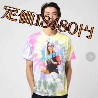 ヒステリックグラマー(HYSTERIC GLAMOUR)のHYSTERICGLAMOUR★PLAYBOY★タイダイ染めガールTシャツ(Tシャツ/カットソー(半袖/袖なし))