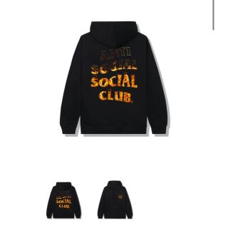 アンチ(ANTI)のANTI SOCIAL SOCIAL CLUB HOODIE SIZE L(パーカー)