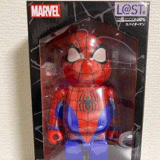 メディコムトイ(MEDICOM TOY)のマーベル　MARVEL ベアブリック400% スパイダーマン(キャラクターグッズ)