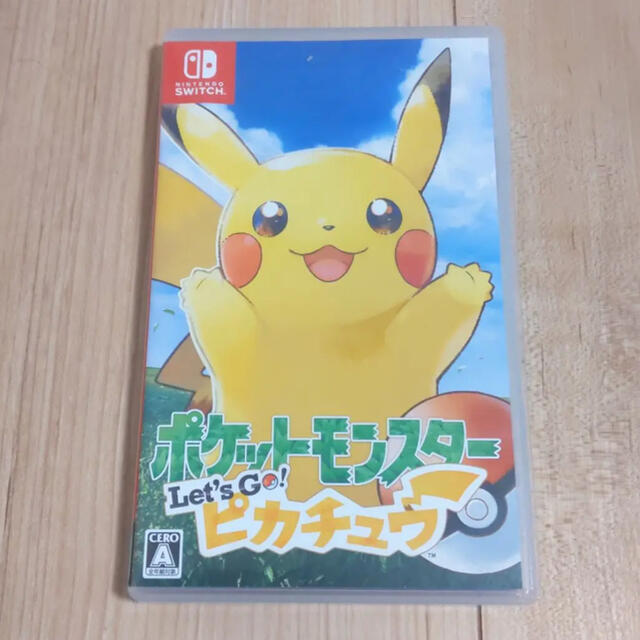 Nintendo Switch(ニンテンドースイッチ)のポケットモンスター Let's Go! ピカチュウ エンタメ/ホビーのゲームソフト/ゲーム機本体(家庭用ゲームソフト)の商品写真