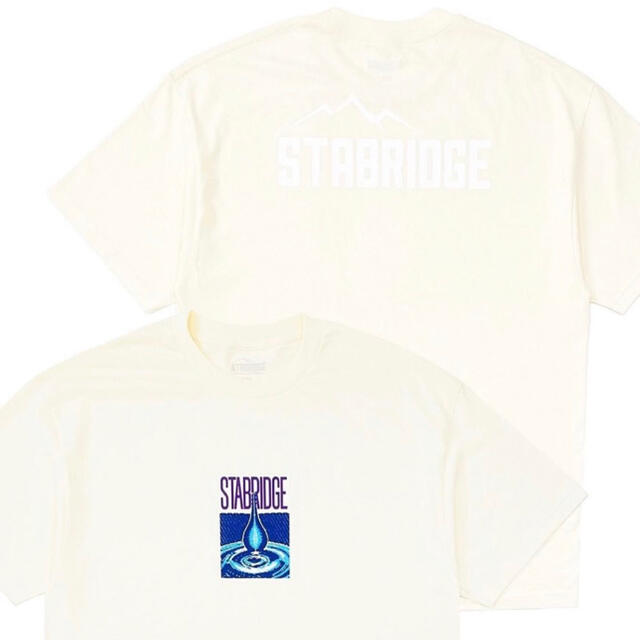 【Mサイズ】 THE APARTMENT STABRIDGE TEE ナチュラル メンズのトップス(Tシャツ/カットソー(半袖/袖なし))の商品写真