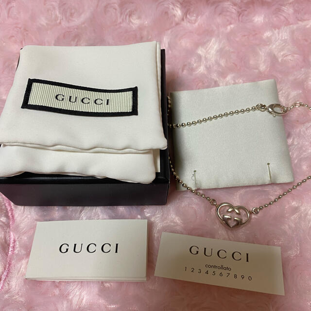 Gucci(グッチ)のGUCCI♡ハートネックレス レディースのアクセサリー(ネックレス)の商品写真