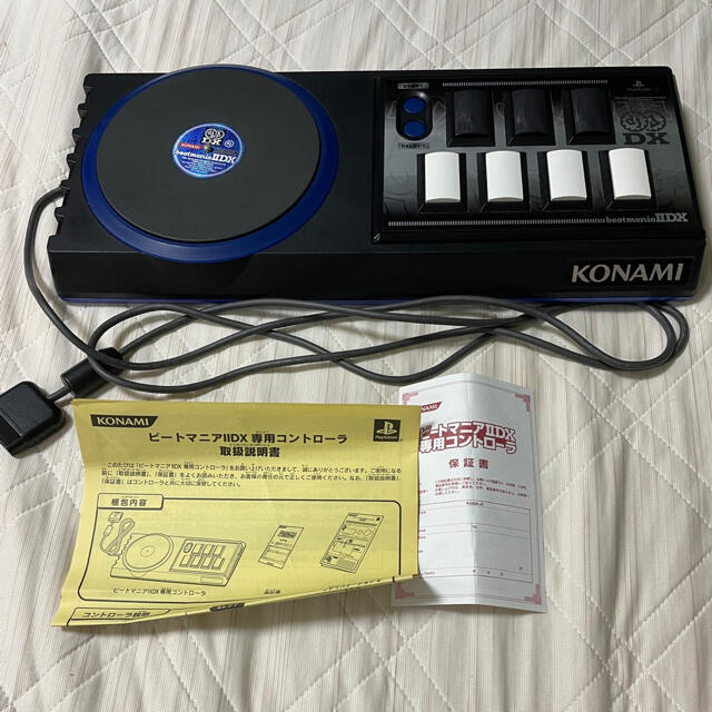 KONAMI(コナミ)のPS2版 ビートマニアIIDX 専用コントローラ エンタメ/ホビーのゲームソフト/ゲーム機本体(その他)の商品写真