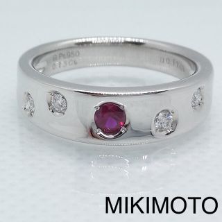 ミキモト(MIKIMOTO)のMIKIMOTO　ミキモト　ルビー　ダイヤ　リング　神楽坂宝石(リング(指輪))