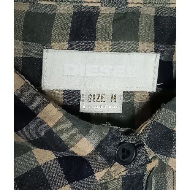 DIESEL(ディーゼル)のディーゼル　チェックシャツ メンズのトップス(シャツ)の商品写真