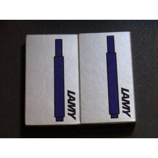 新品未使用：ラミー　インクカートリッジ　ブルーブラック2箱 #LT10BLBK(ペン/マーカー)