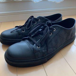 グッチ(Gucci)のGUCCI キャンバス　スニーカー (スニーカー)