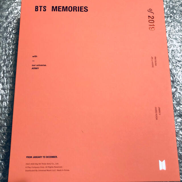 K-POP/アジアBTS 2019 memories トレカ　ジミン　日本語字幕付き