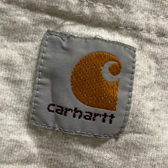 carhartt(カーハート)のCarhartt カーハート 肉厚 Tシャツ 刺繍ロゴ 霜降りグレー XXL メンズのトップス(Tシャツ/カットソー(半袖/袖なし))の商品写真