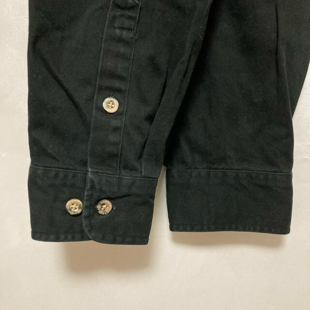 carhartt(カーハート)のCarhartt カーハート 肉厚 ワークシャツ 長袖 刺繍 ブラック XL メンズのトップス(シャツ)の商品写真
