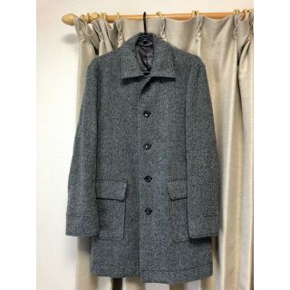 マージン(Magine)のMagine ENGLAND WOOL TWEED SINGLE COAT(チェスターコート)