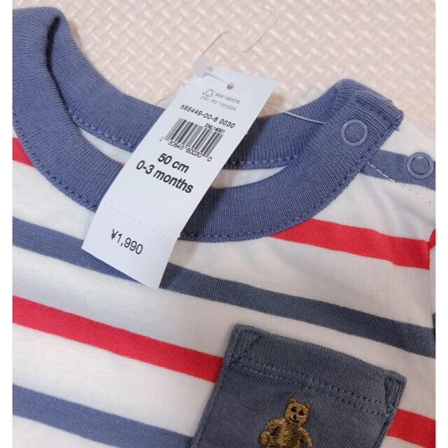 babyGAP(ベビーギャップ)のりーママちゃん専用　新品　baby GAP ロンパース キッズ/ベビー/マタニティのベビー服(~85cm)(ロンパース)の商品写真