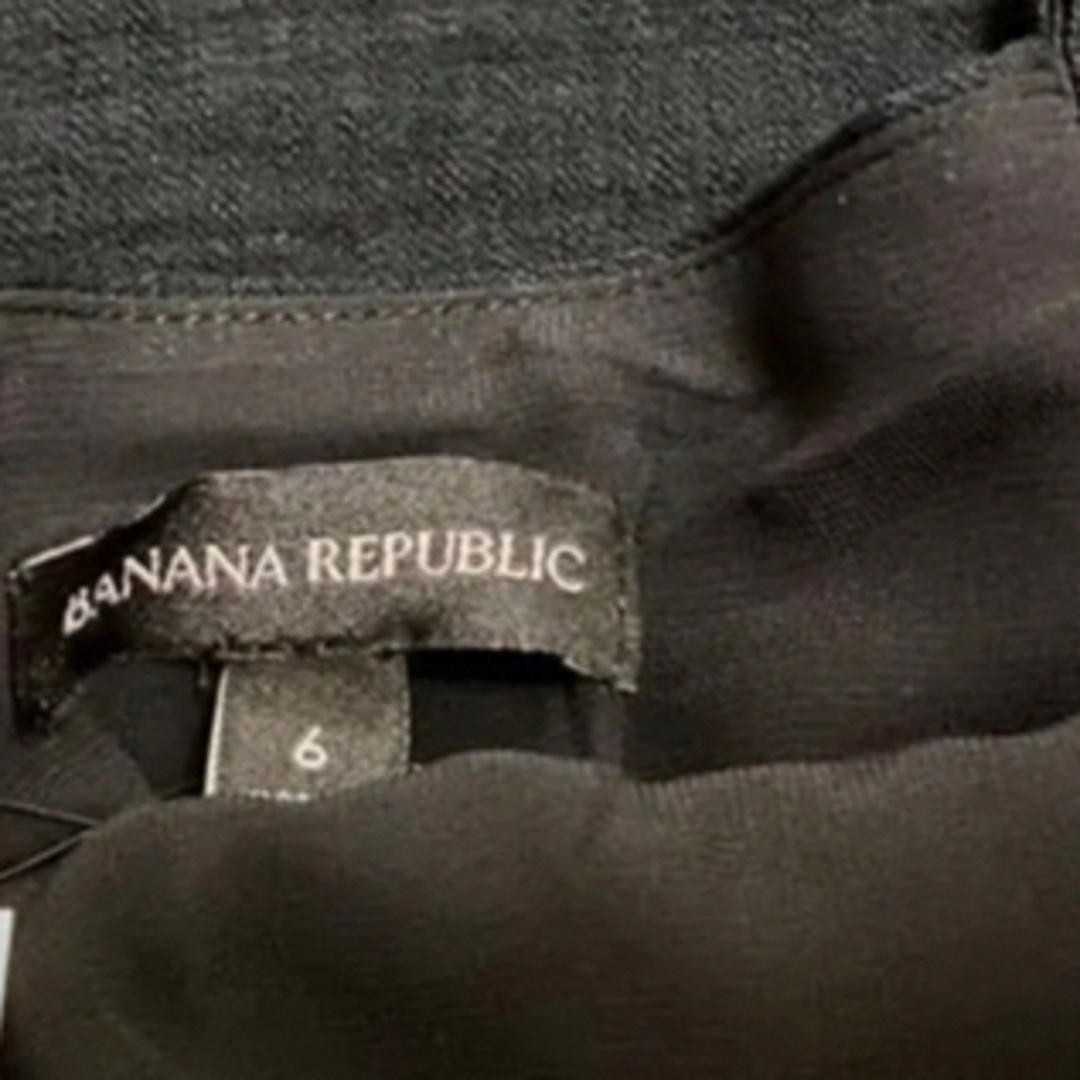 Banana Republic(バナナリパブリック)のバナナリパブリック  スクエアネック ミディワンピース　Black レディースのワンピース(ロングワンピース/マキシワンピース)の商品写真