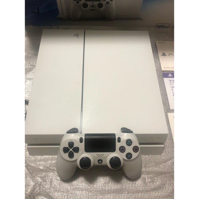 再再販！ PlayStation4 CUH-120… 500GB グレイシャー・ホワイト PlayStation®4 - 家庭用ゲーム機本体