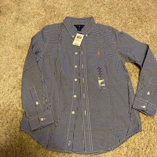 ポロラルフローレン(POLO RALPH LAUREN)の再値下げ！ラルフローレン　ボーイズ　長袖シャツ　10/12T 140cm(ブラウス)