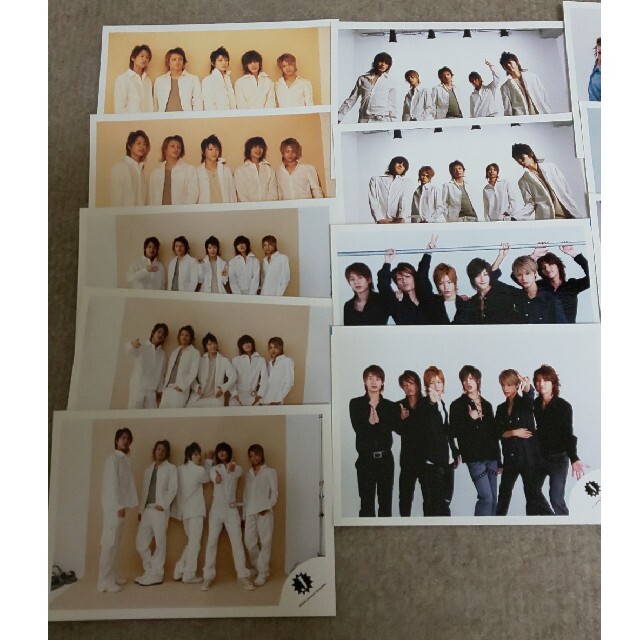 KAT-TUN 集合 混合 Jロゴ公式写真 15枚セット③