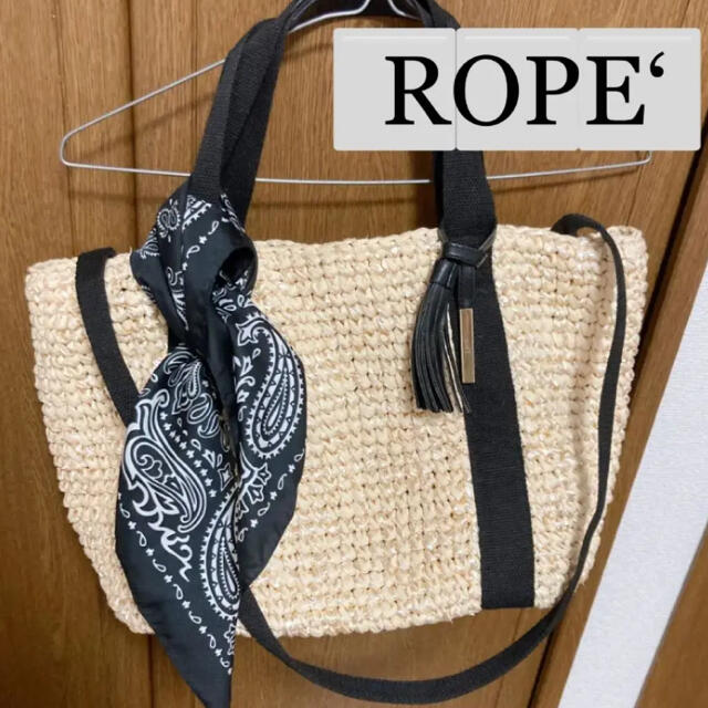ROPE’(ロペ)のROPE' ♢ スカーフ付きトート ショルダーバッグ メンズのバッグ(トートバッグ)の商品写真
