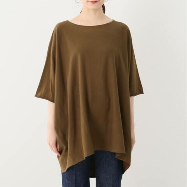 Plage(プラージュ)のPlage　sweat drape Tシャツ レディースのトップス(Tシャツ(半袖/袖なし))の商品写真