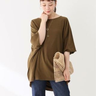 プラージュ(Plage)のPlage　sweat drape Tシャツ(Tシャツ(半袖/袖なし))