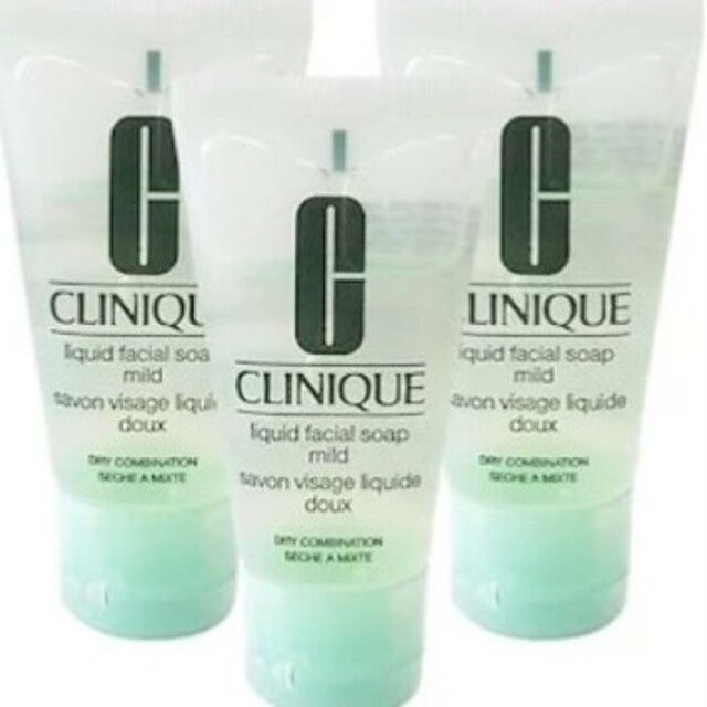 CLINIQUE(クリニーク)のCLINIQUE/ リキッド フェイシャルソープ 30ml×3 コスメ/美容のスキンケア/基礎化粧品(洗顔料)の商品写真