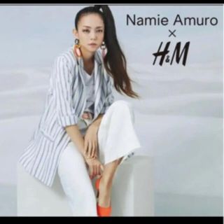 エイチアンドエム(H&M)のh&m 安室奈美恵　安室　ホワイト　デニム　パンツ(デニム/ジーンズ)