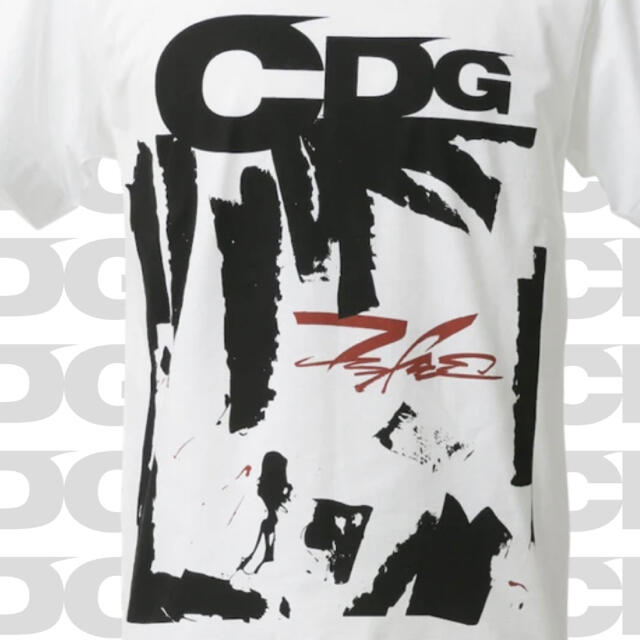 CDG×FUTURA コラボTシャツ コムデギャルソン フューチュラ 稀少XXL