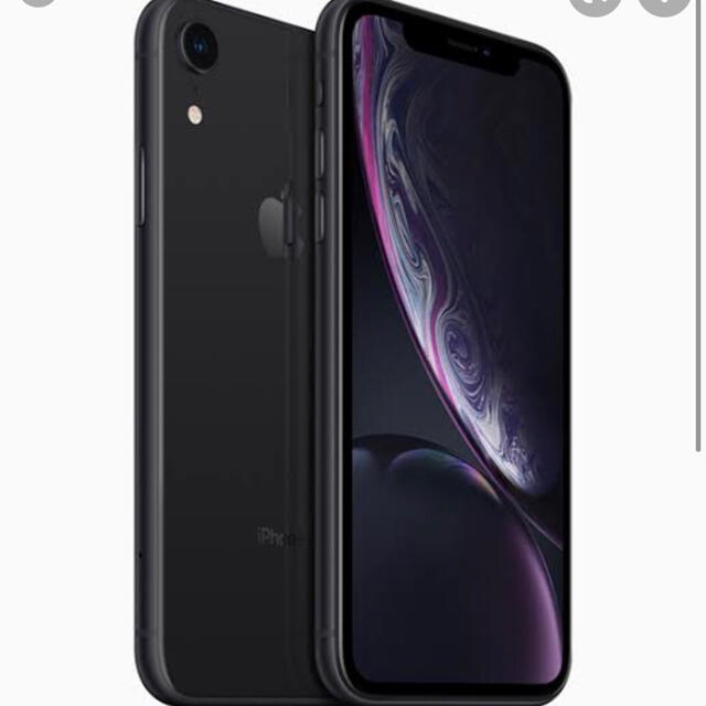 スマホ/家電/カメラiPhoneXR 黒　64GB simフリー