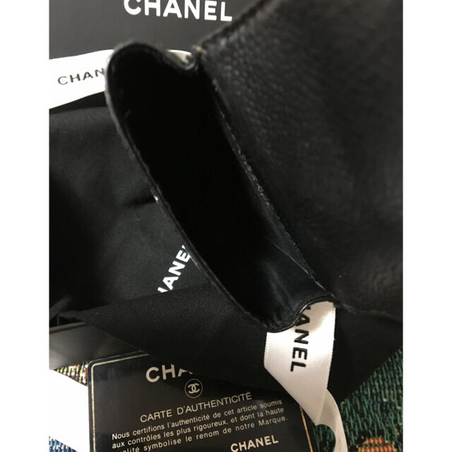 CHANEL(シャネル)のるぅきゅん様 専用 CHANELキャビアスキン シガレットケース 正規品 ポーチ メンズのファッション小物(タバコグッズ)の商品写真