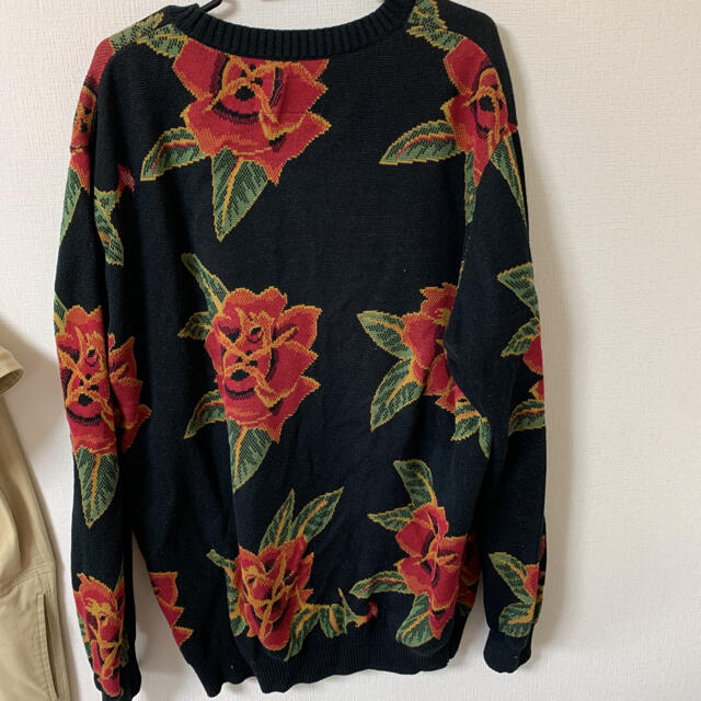 WACKOMARIA FLOWER JACQUARD SWEATER 完売